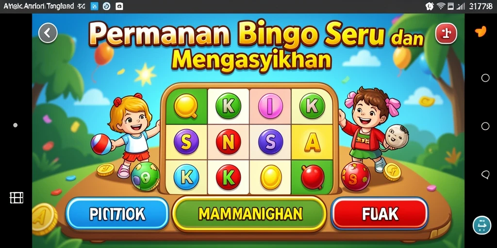 Screenshot gameplay menampilkan keseruan bermain Bingo di 3178.
