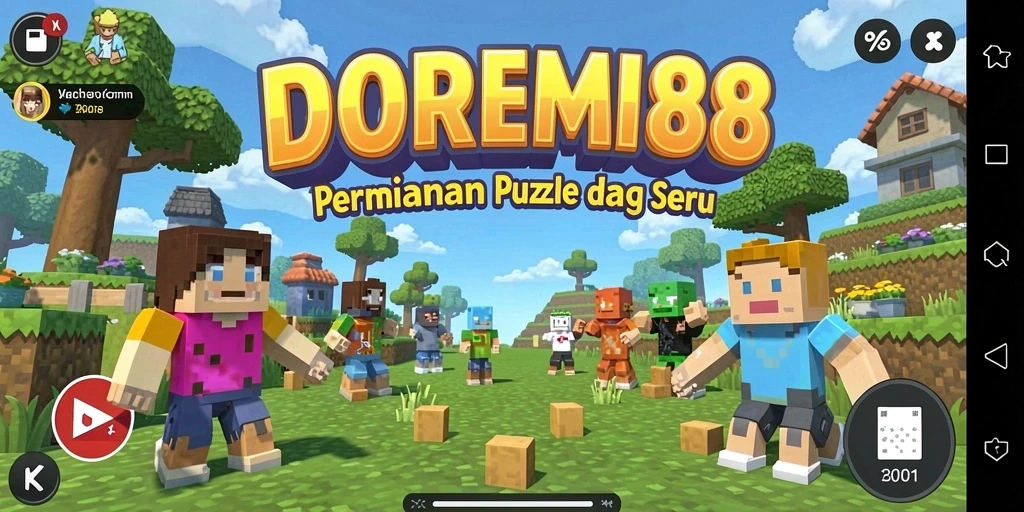Gameplay seru DOREMI88 dengan tantangan puzzle yang menarik.