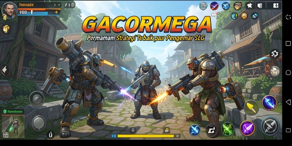 Screenshot permainan GACORMEGA menunjukkan aksi strategi yang mendebarkan.