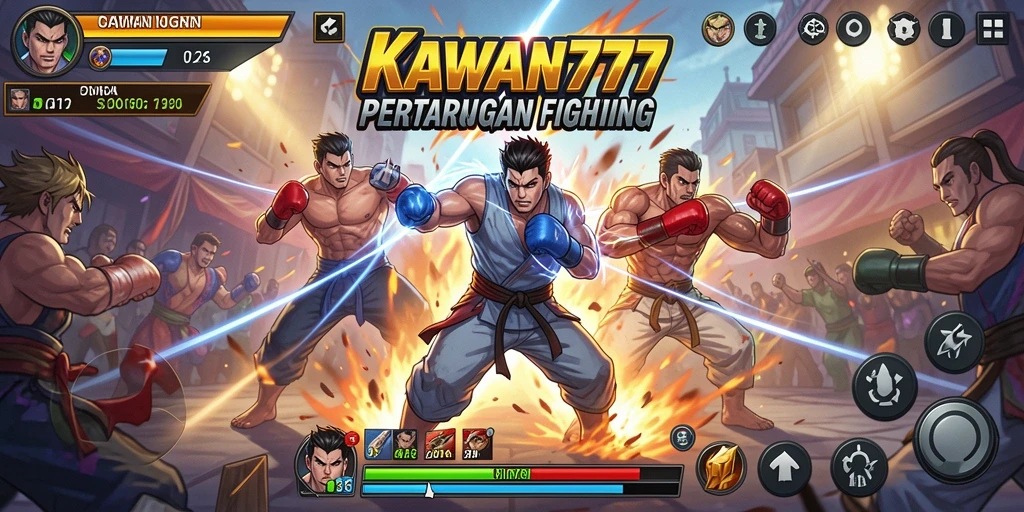 Tampilan gameplay aksi seru dalam KAWAN777 yang menggetarkan.