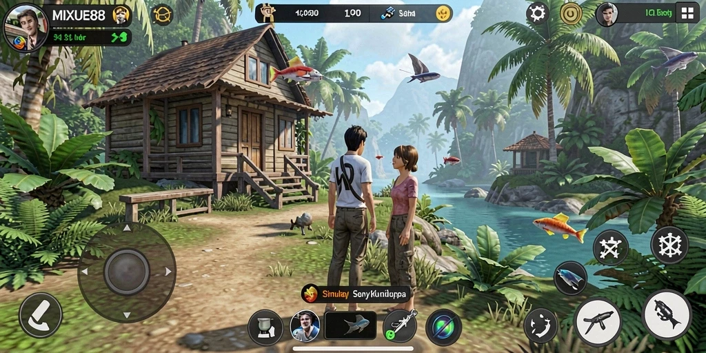 Screenshot MIXUE88 menampilkan gameplay yang seru dan interaktif.