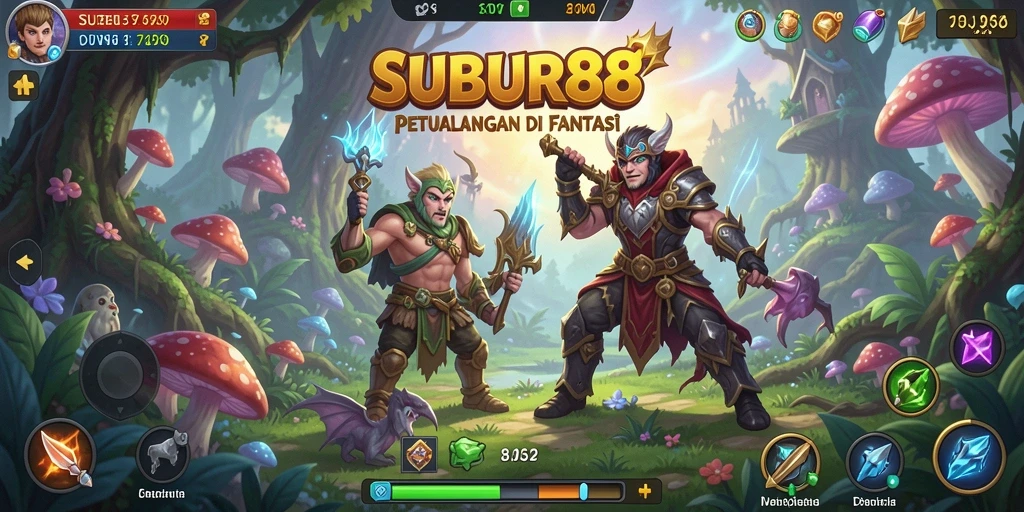 Gameplay petualangan seru di dunia SUBUR88 yang menakjubkan.